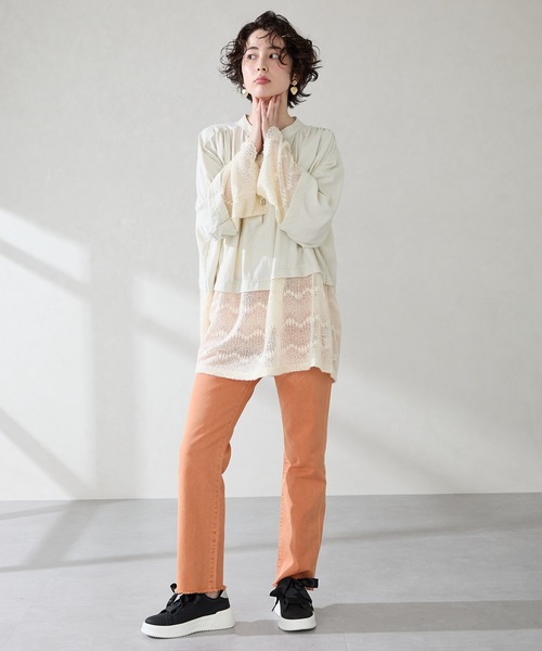 2025秋冬新作 サテンリボンコートソールスニーカー/OT3771（スニーカー