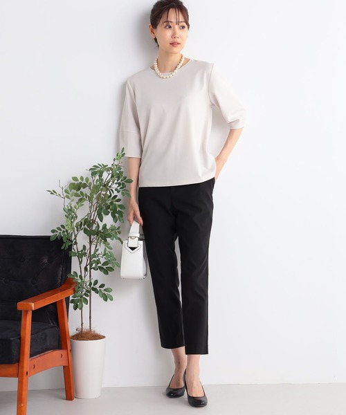 GALLORIA(ギャローリア)の「ランタンスリーブプルオーバー(Tシャツ/カットソー・レディース・ライトブルー/アイボリー/ネイビー・LL/L/M/S)」の7枚目の写真