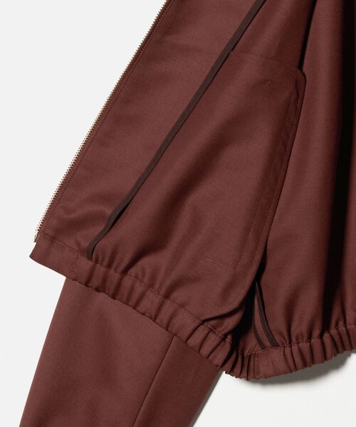 6(ROKU)＞ジップ ブルゾン（その他アウター）｜6（ロク）の