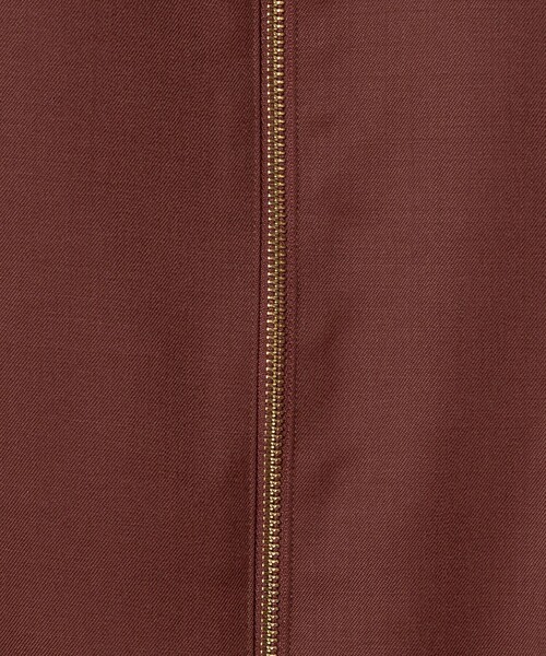 6（ロク）の「＜6(ROKU)＞ジップ ブルゾン（その他アウター・レディース・ワイン・36/38）」の7枚目の写真