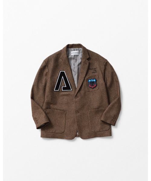 WHIZLIMITED（ウィズリミテッド）の「AWARD JACKET（テーラードジャケット・メンズ・ブラウン/グレー・MEDIUM/LARGE）」の2枚目の写真