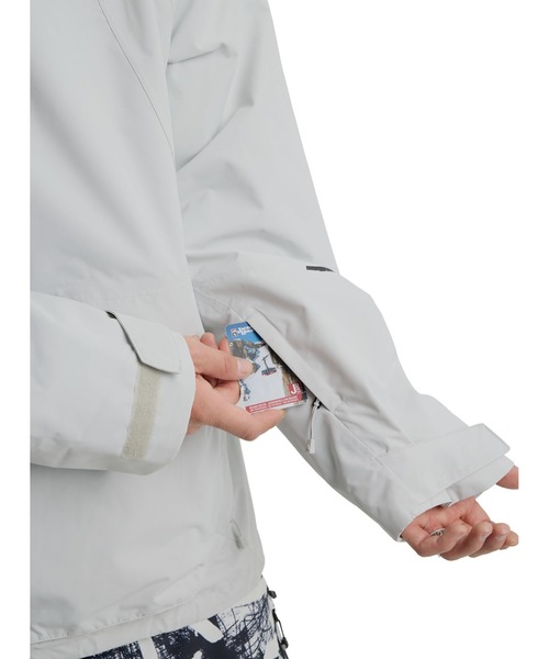 BURTON（バートン）の「Burton Reserve 2L リラックス アノラック ジャケット（その他アウター・メンズ・ライトグレー/ベージュ×ブラック・M/L/S）」の19枚目の写真