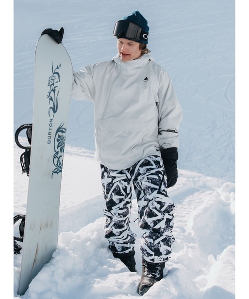 BURTON（バートン）の「Burton Reserve 2L リラックス アノラック ジャケット（その他アウター・メンズ・ライトグレー/ベージュ×ブラック・M/L/S）」の5枚目の写真