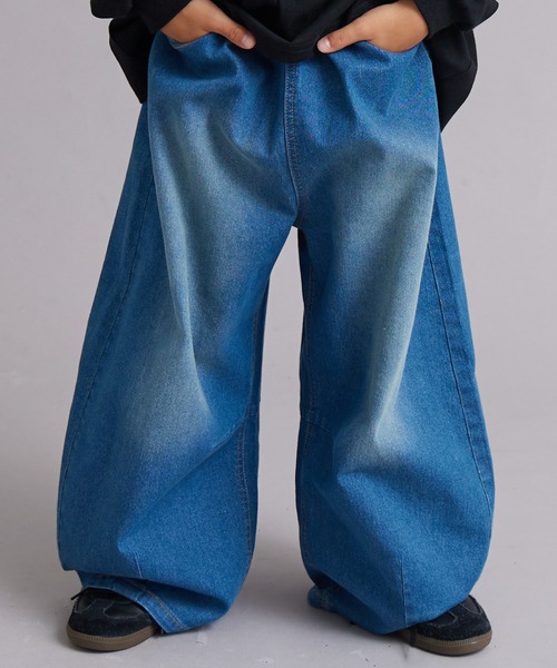 TEEN BOOP カーブデニムパンツ TEEN BOOP カーブデニムパンツ