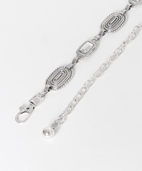 SMELLY（スメリー）の「コンチョチェーンベルト（ベルト・レディース・シルバー系その他/シルバー/その他1・-）」の7枚目の写真