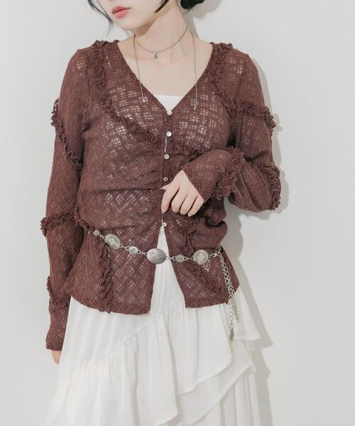 SMELLY（スメリー）の「コンチョチェーンベルト（ベルト・レディース・シルバー系その他/シルバー/その他1・-）」の13枚目の写真