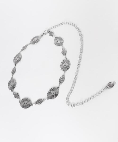 SMELLY（スメリー）の「コンチョチェーンベルト（ベルト・レディース・シルバー系その他/シルバー/その他1・-）」の14枚目の写真