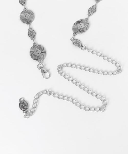 SMELLY（スメリー）の「コンチョチェーンベルト（ベルト・レディース・シルバー系その他/シルバー/その他1・-）」の16枚目の写真