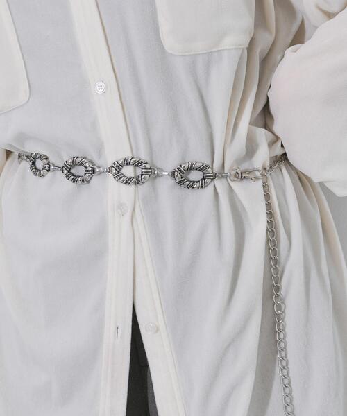 SMELLY（スメリー）の「コンチョチェーンベルト（ベルト・レディース・シルバー系その他/シルバー/その他1・-）」の19枚目の写真