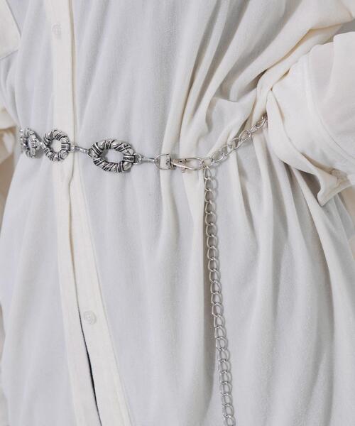 SMELLY（スメリー）の「コンチョチェーンベルト（ベルト・レディース・シルバー系その他/シルバー/その他1・-）」の20枚目の写真