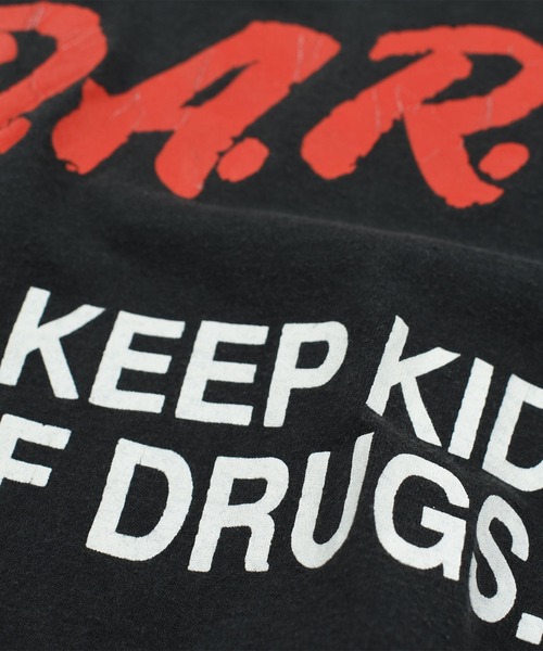 VINTAGE（ヴィンテージ）の「【USED】90’s “D.A.R.E” メッセージ Tシャツ（Tシャツ/カットソー・メンズ・ブラック・SMALL）」の3枚目の写真