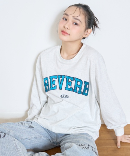 LOVETOXIC（ラブトキシック）の「【GOODPRICE】【LTXC】ロゴルーズ長袖Tシャツ（Tシャツ/カットソー・キッズ・ブラウン/グリーン/ホワイト系その他/ブラック・L:160cm/130cm/S:140cm/M:150cm）」の2枚目の写真