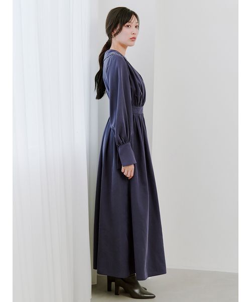 バリエカシュクールシャツワンピース（ワンピース）｜SNIDEL