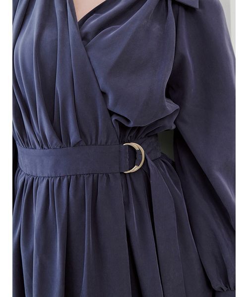 バリエカシュクールシャツワンピース（ワンピース）｜SNIDEL