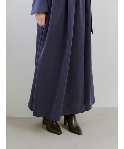 SNIDEL（スナイデル）の「バリエカシュクールシャツワンピース
