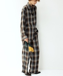 leinwande | Relax Check Trousers(スラックス)