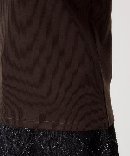 THE SHOP TK (ザ ショップ ティーケー )の「スクエアネックカットソー【洗濯機OK】(Tシャツ/カットソー・レディース・アイボリー/ブラック/ダークブラウン・12/13)」の21枚目の写真