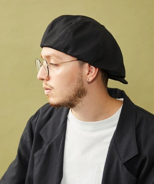 CPH（シーピーエイチ）の「CPH/シーピーエイチ/575TC TWILL CASQUETTE（キャスケット・メンズ・グレー/ブラック・F）」の3枚目の写真