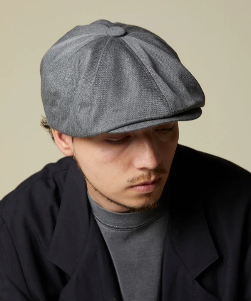 CPH（シーピーエイチ）の「CPH/シーピーエイチ/575TC TWILL CASQUETTE（キャスケット・メンズ・グレー/ブラック・F）」の14枚目の写真