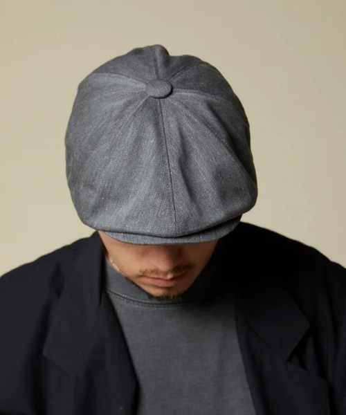 CPH（シーピーエイチ）の「CPH/シーピーエイチ/575TC TWILL CASQUETTE（キャスケット・メンズ・グレー/ブラック・F）」の15枚目の写真