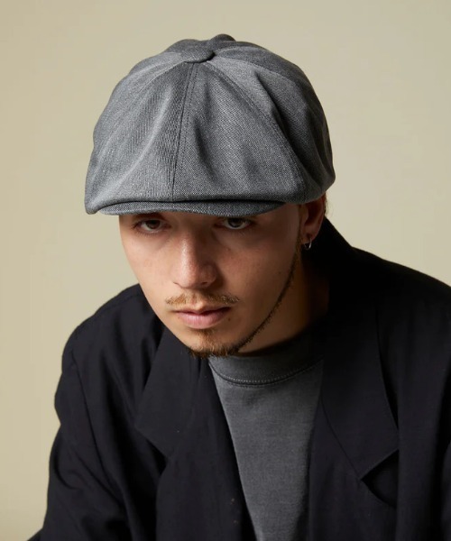 CPH（シーピーエイチ）の「CPH/シーピーエイチ/575TC TWILL CASQUETTE（キャスケット・メンズ・グレー/ブラック・F）」の16枚目の写真