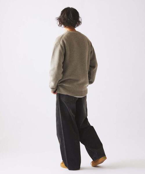 ハミルトン ウール ガーター クルーネック ニット（ニット/セーター