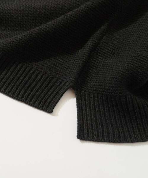 JOURNAL STANDARD relume（ジャーナルスタンダード　レリューム）の「ハミルトン ウール ガーター クルーネック ニット（ニット/セーター・メンズ・パープル/レンガ/ブラック系その他/グレー/アイボリー・LARGE/MEDIUM/SMALL）」の16枚目の写真