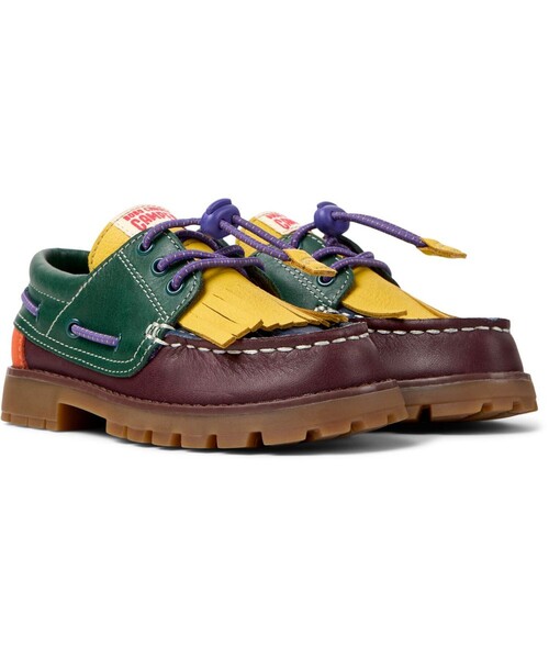 セール】CAMPER｜カンペールのモカシン/デッキシューズ（イエロー/黄色