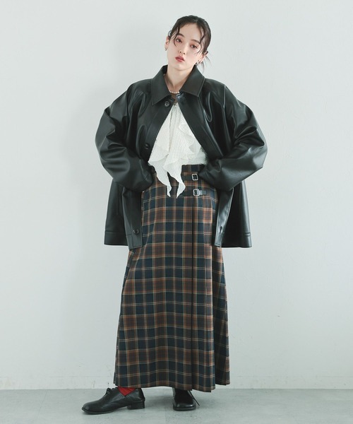 セール】ルーズカバーオール/セットアップ対応（ブルゾン