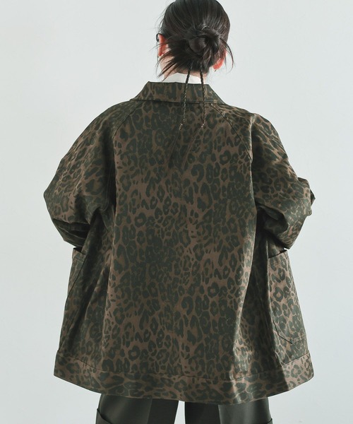 RAGEBLUE（レイジブルー）の「ルーズカバーオール/セットアップ対応（ブルゾン・レディース・ブラウン系/グレー系/ブラック系・FREE）」の21枚目の写真