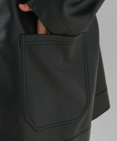 RAGEBLUE（レイジブルー）の「ルーズカバーオール/セットアップ対応（ブルゾン・レディース・ブラウン系/グレー系/ブラック系・FREE）」の19枚目の写真