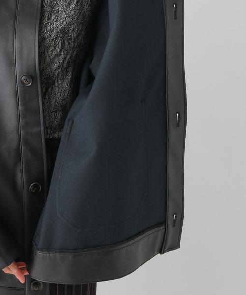 RAGEBLUE（レイジブルー）の「ルーズカバーオール/セットアップ対応（ブルゾン・レディース・ブラウン系/グレー系/ブラック系・FREE）」の9枚目の写真