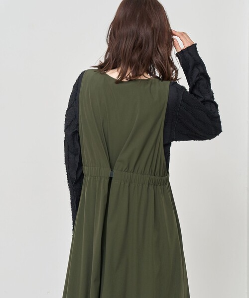 coen(コーエン)の「【C.mt】撥水 Vネックジャンスカ(ワンピース・レディース・オリーブ/ブラック/その他1・L/M)」の14枚目の写真