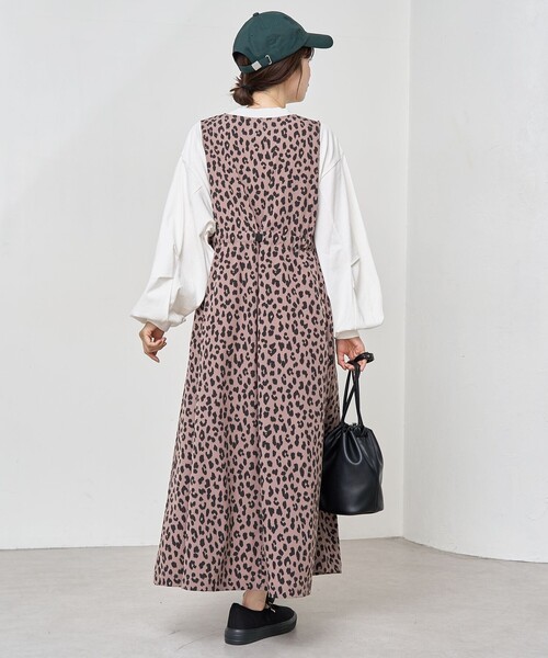 coen(コーエン)の「【C.mt】撥水 Vネックジャンスカ(ワンピース・レディース・オリーブ/ブラック/その他1・L/M)」の17枚目の写真