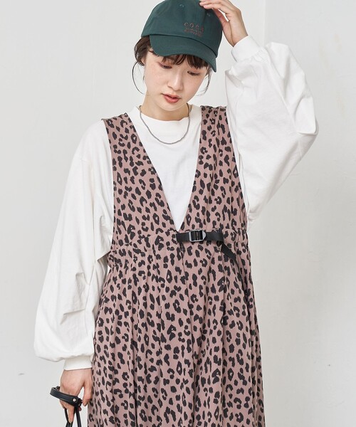 coen(コーエン)の「【C.mt】撥水 Vネックジャンスカ(ワンピース・レディース・オリーブ/ブラック/その他1・L/M)」の19枚目の写真