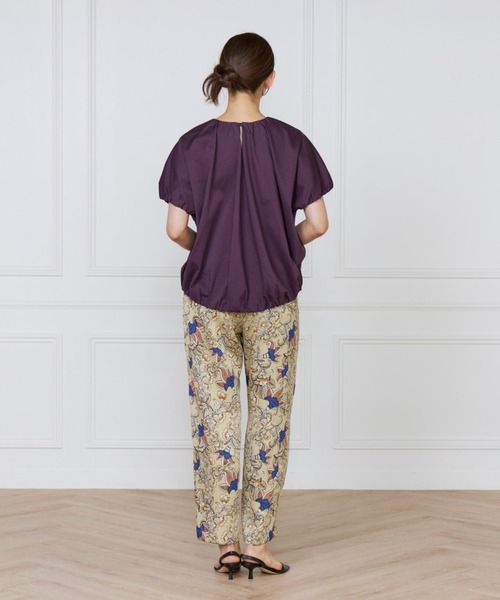 LE SOUK(ルスーク)の「ドルマンスリーブカットプルオーバー(Tシャツ/カットソー・レディース・キャメル/ブラック/パープル・フリー)」の7枚目の写真
