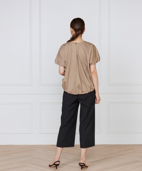LE SOUK(ルスーク)の「ドルマンスリーブカットプルオーバー(Tシャツ/カットソー・レディース・キャメル/ブラック/パープル・フリー)」の21枚目の写真