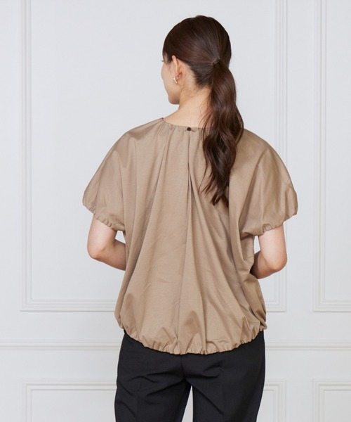 LE SOUK(ルスーク)の「ドルマンスリーブカットプルオーバー(Tシャツ/カットソー・レディース・キャメル/ブラック/パープル・フリー)」の20枚目の写真