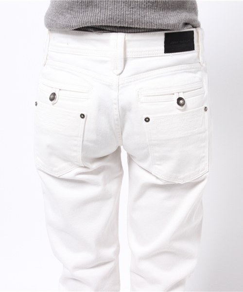JIMMY TAVERNITI（ジミータヴァニティ）の「【セール品数量限定】　【ＪＩＭＭＹ　ＴＡＶＥＲＮＩＴＩ/ジミータヴァニティ】　デニムパンツ　テーパード　ＪＡＮＩＳ　ＳＬＯＵＣＨＹ/ジャニス　スラウチー（デニムパンツ・レディース・ホワイト・26inch/23inch/24inch/25inch/28inch/27inch）」の7枚目の写真