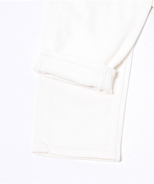 JIMMY TAVERNITI（ジミータヴァニティ）の「【セール品数量限定】　【ＪＩＭＭＹ　ＴＡＶＥＲＮＩＴＩ/ジミータヴァニティ】　デニムパンツ　テーパード　ＪＡＮＩＳ　ＳＬＯＵＣＨＹ/ジャニス　スラウチー（デニムパンツ・レディース・ホワイト・26inch/23inch/24inch/25inch/28inch/27inch）」の4枚目の写真