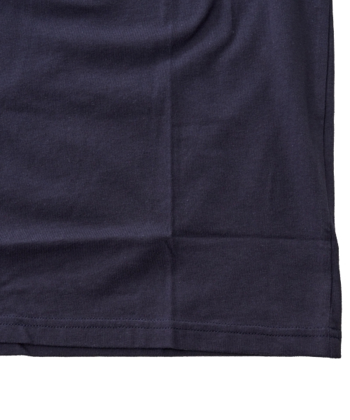 GLAZOS（グラソス）の「【プチプラ】バックバーチカルロゴプリント長袖Tシャツ（Tシャツ/カットソー・キッズ・ブラック/オレンジ/ライトグレー/ホワイト/ネイビー/ブラウン・170cm/160cm/150cm/180cm）」の14枚目の写真