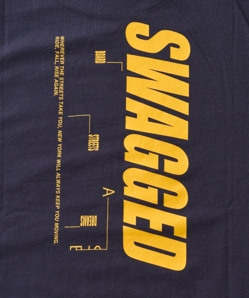 GLAZOS（グラソス）の「【プチプラ】バックバーチカルロゴプリント長袖Tシャツ（Tシャツ/カットソー・キッズ・ブラック/オレンジ/ライトグレー/ホワイト/ネイビー/ブラウン・170cm/160cm/150cm/180cm）」の15枚目の写真