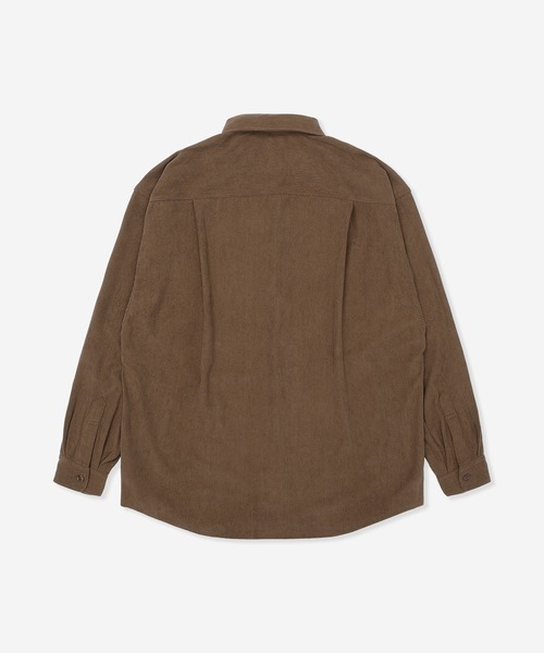 Hurley (ハーレー)の「【Hurley/ハーレー】コーデュロイシャツ オーバーサイズシルエット CORDUROY OE LOGO SHIRTS(シャツ/ブラウス・メンズ・ブラウン/グレー/オリーブ/カーキブラウン・SMALL/MEDIUM/LARGE/X-LARGE)」の15枚目の写真