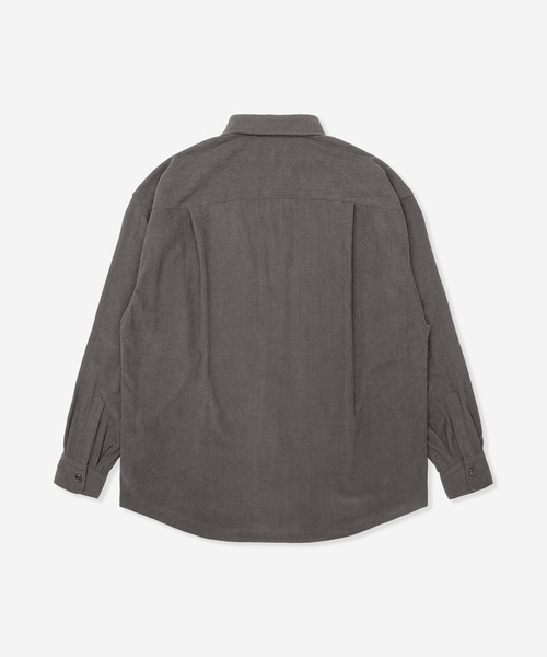 Hurley (ハーレー)の「【Hurley/ハーレー】コーデュロイシャツ オーバーサイズシルエット CORDUROY OE LOGO SHIRTS(シャツ/ブラウス・メンズ・ブラウン/グレー/オリーブ/カーキブラウン・SMALL/MEDIUM/LARGE/X-LARGE)」の12枚目の写真