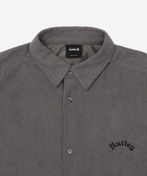 Hurley (ハーレー)の「【Hurley/ハーレー】コーデュロイシャツ オーバーサイズシルエット CORDUROY OE LOGO SHIRTS(シャツ/ブラウス・メンズ・ブラウン/グレー/オリーブ/カーキブラウン・SMALL/MEDIUM/LARGE/X-LARGE)」の13枚目の写真