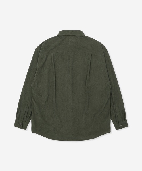 Hurley (ハーレー)の「【Hurley/ハーレー】コーデュロイシャツ オーバーサイズシルエット CORDUROY OE LOGO SHIRTS(シャツ/ブラウス・メンズ・ブラウン/グレー/オリーブ/カーキブラウン・SMALL/MEDIUM/LARGE/X-LARGE)」の21枚目の写真