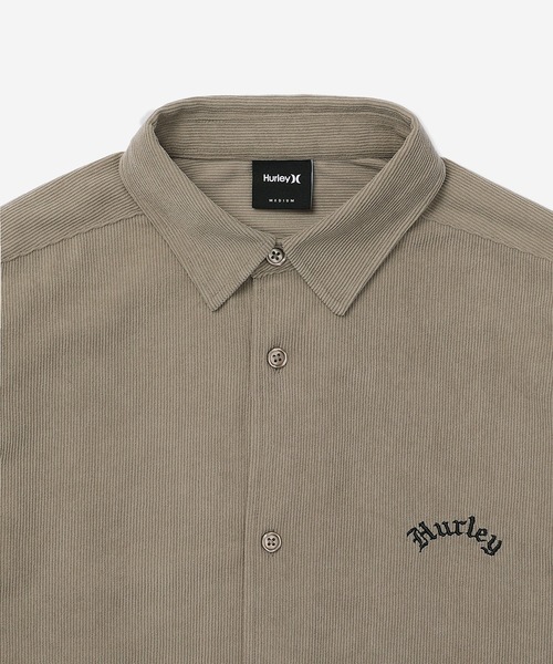 Hurley (ハーレー)の「【Hurley/ハーレー】コーデュロイシャツ オーバーサイズシルエット CORDUROY OE LOGO SHIRTS(シャツ/ブラウス・メンズ・ブラウン/グレー/オリーブ/カーキブラウン・SMALL/MEDIUM/LARGE/X-LARGE)」の19枚目の写真