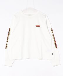 VANSｱﾊﾟﾚﾙ(WJ) ヴァンズ W Checker Logo L/S Tee ロングスリーブ 125K3023600 OFF