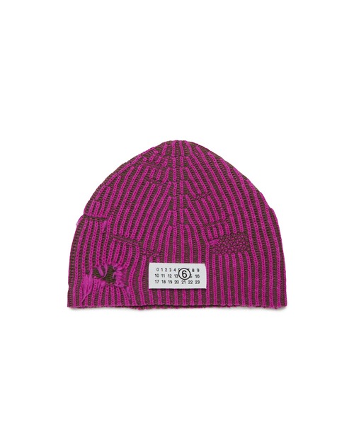MM6 Maison MARJIELA キッズ ビーニー　キャップ キッズ ニットキャップ MM6 KID（ニットキャップ/ビーニー）｜MM6