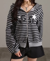 apres jour mignon | アップリケZIPパーカー(パーカー)